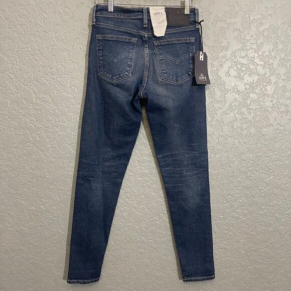 Levi’s Made & Crafted 721 High Rise Skinny Ankle Jeans - RARE - Picture 5 of 12